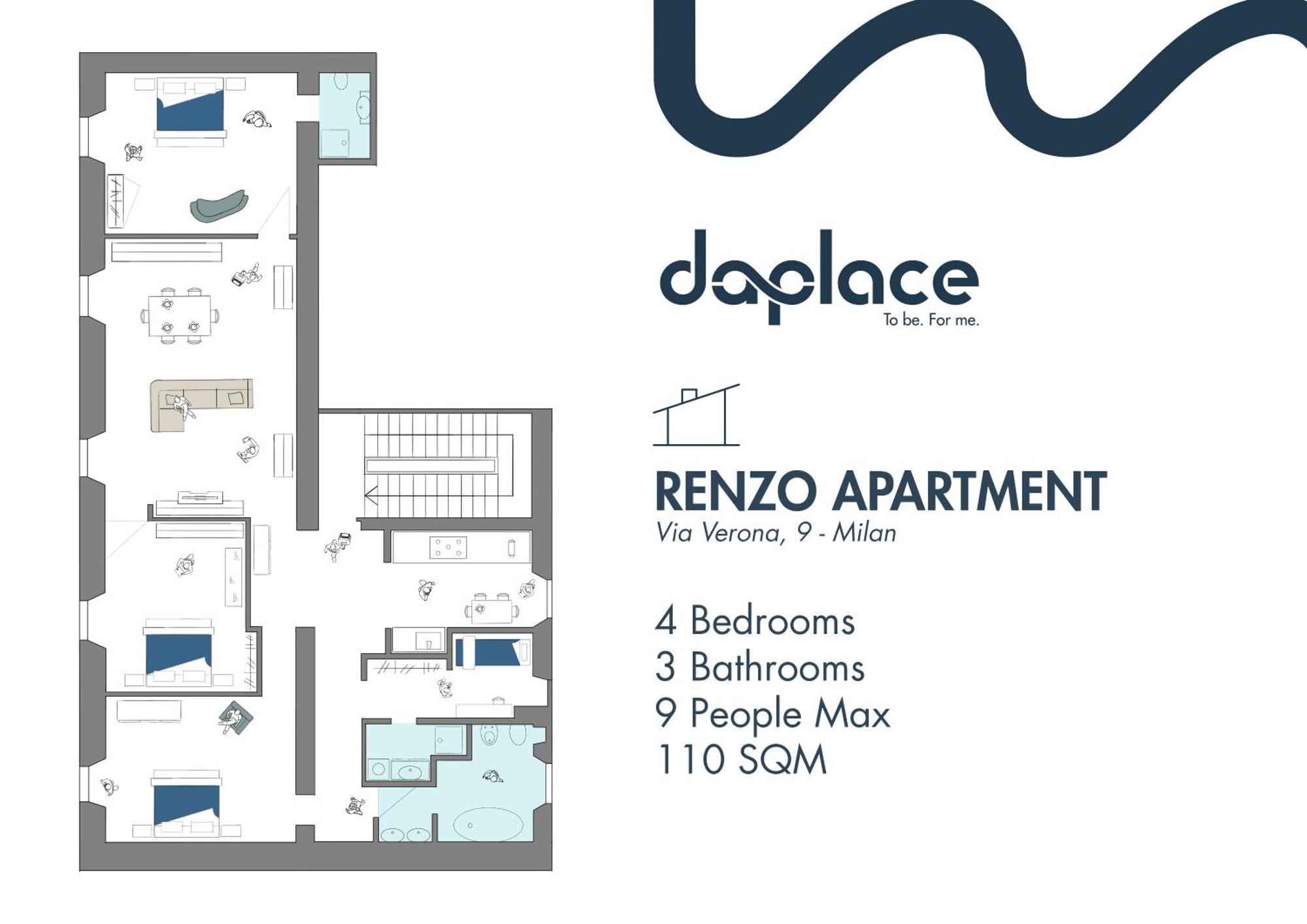 Daplace - Renzo Apartment Milano Eksteriør billede